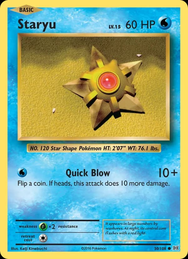 Staryu – Evolutions 30
