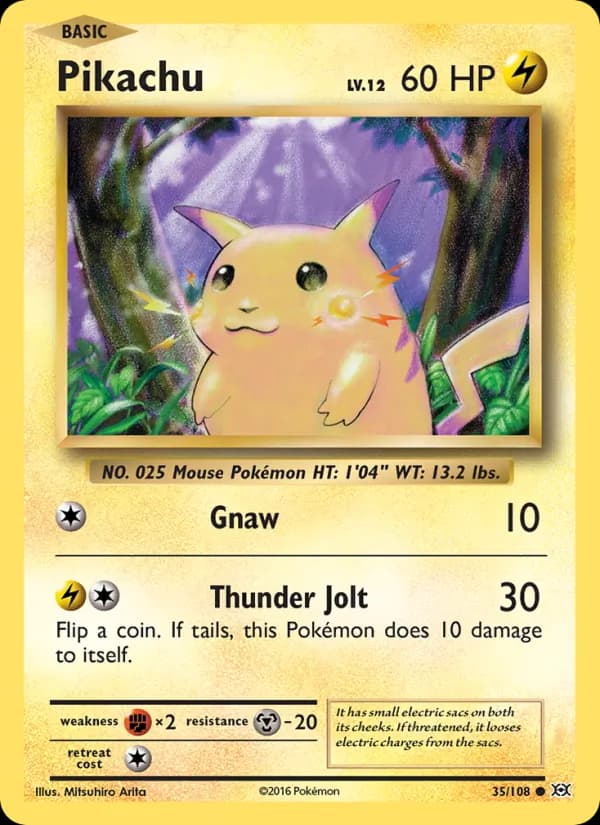Pikachu – Evolutions 35