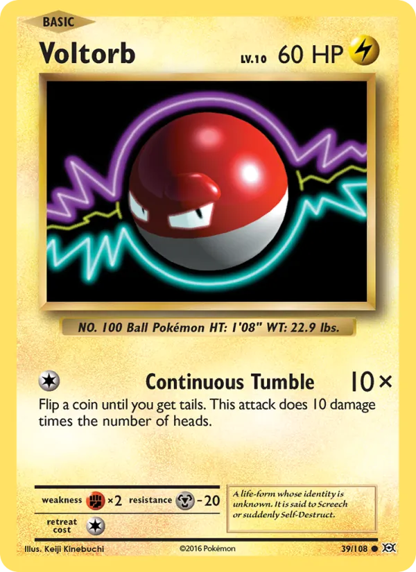Voltorb – Evolutions 39