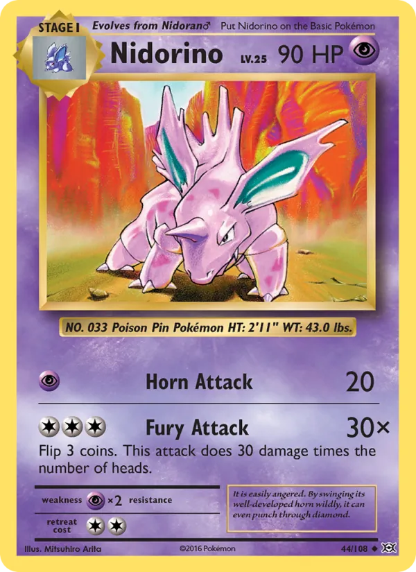 Nidorino – Evolutions 44