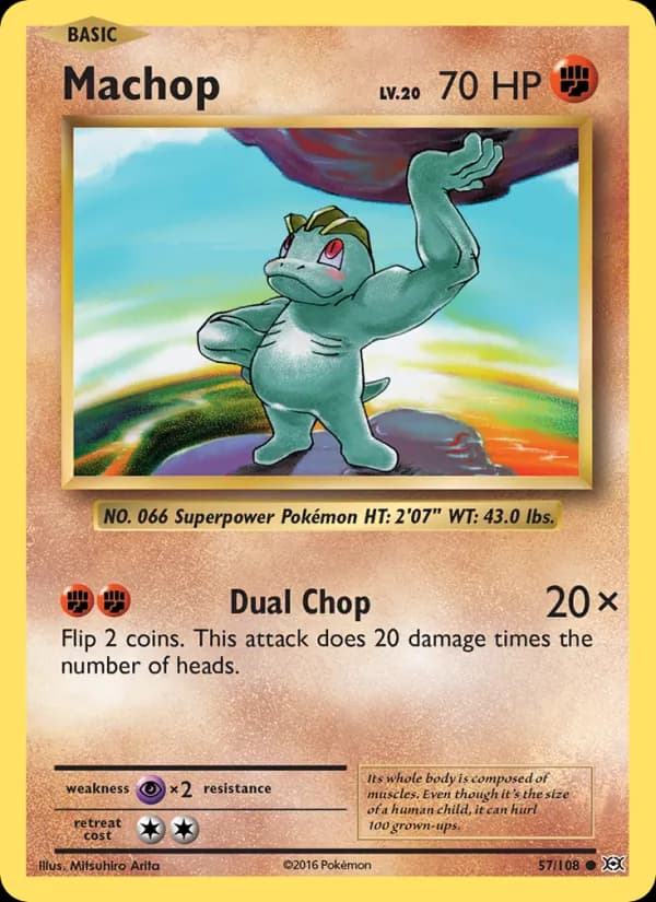 Machop – Evolutions 57