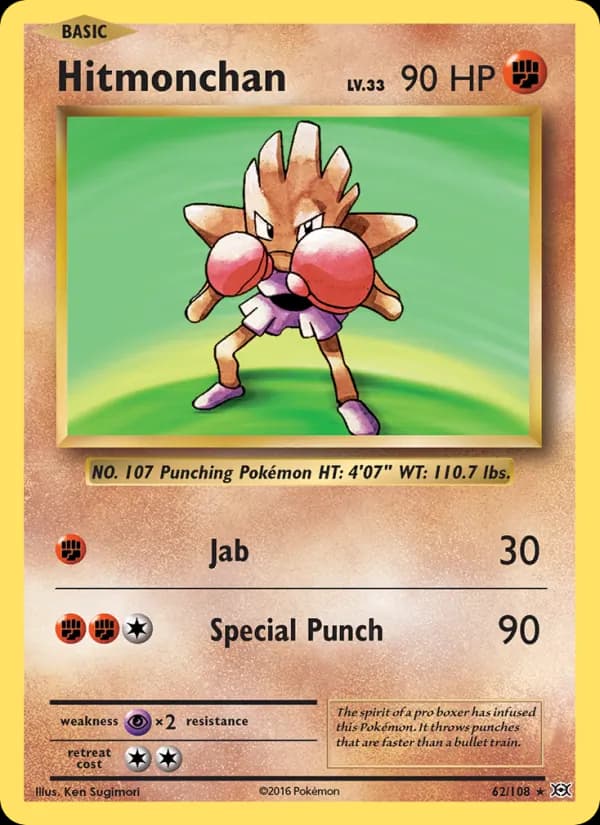 Hitmonchan – Evolutions 62