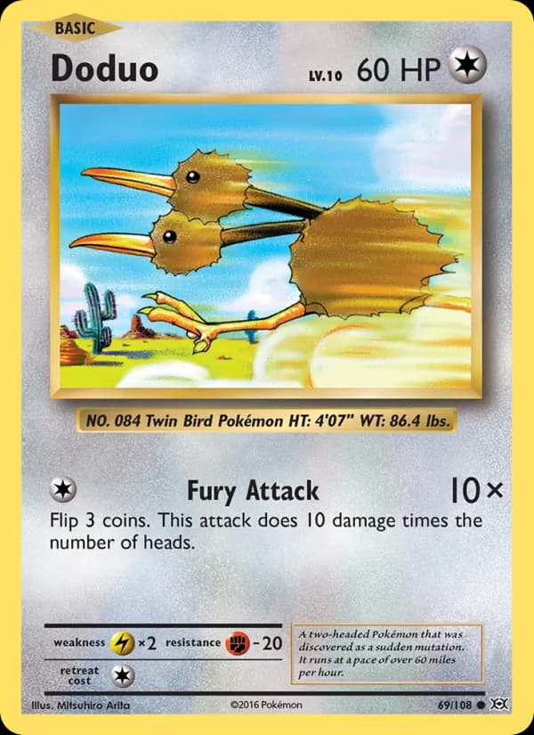 Doduo – Evolutions 69