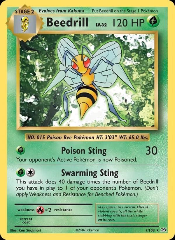 Beedrill – Evolutions 7