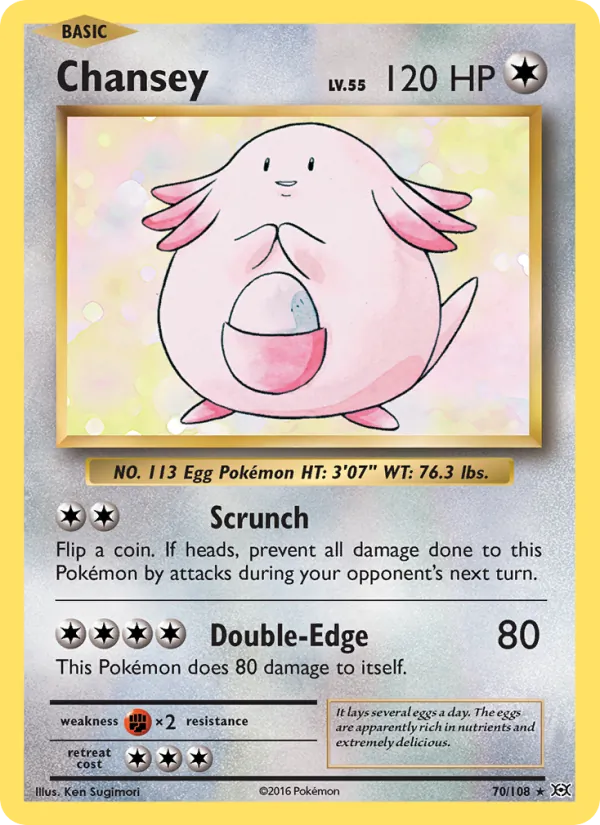 Chansey – Evolutions 70