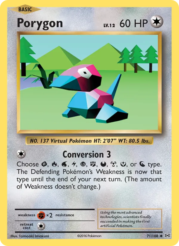 Porygon – Evolutions 71