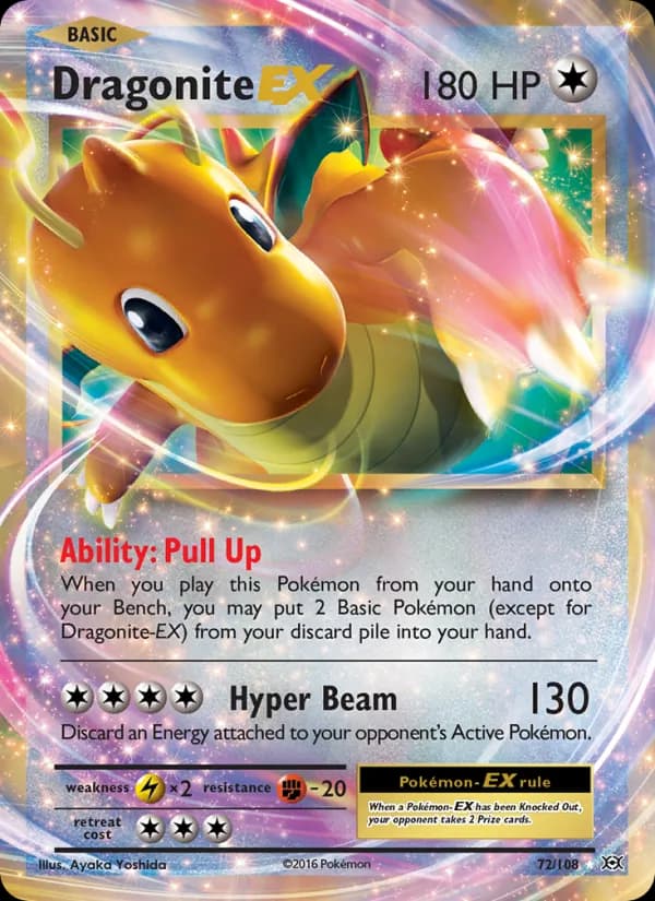 Dragonite EX – Evolutions 72