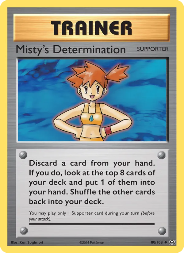 Misty's Determination – Evolutions 80