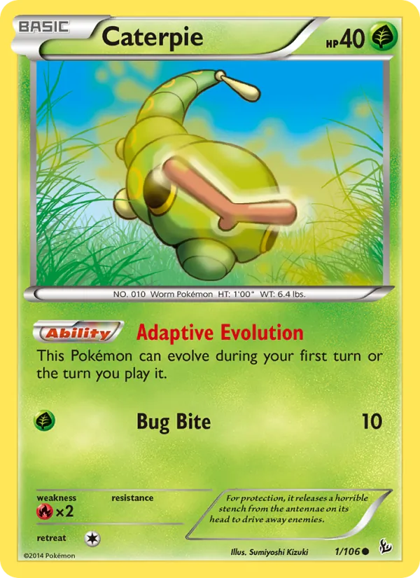 Caterpie – Flashfire 1