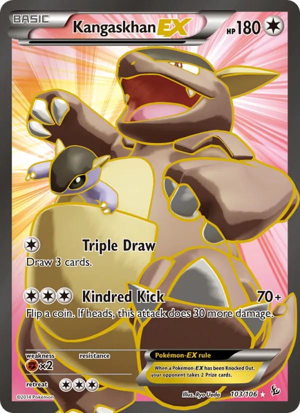 Kangaskhan EX – Flashfire 103
