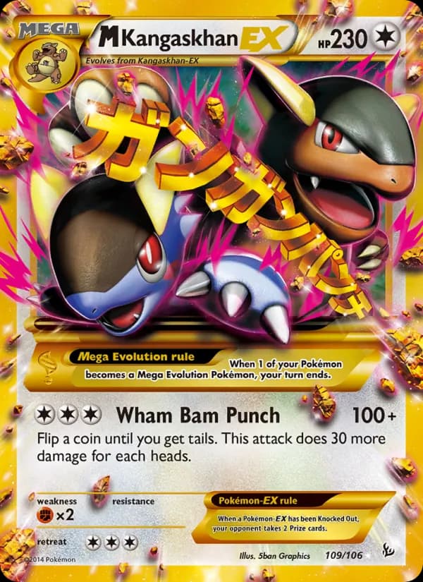 M Kangaskhan EX – Flashfire 109