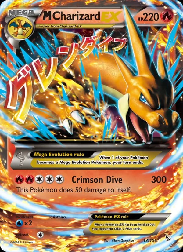 M Charizard EX – Flashfire 13