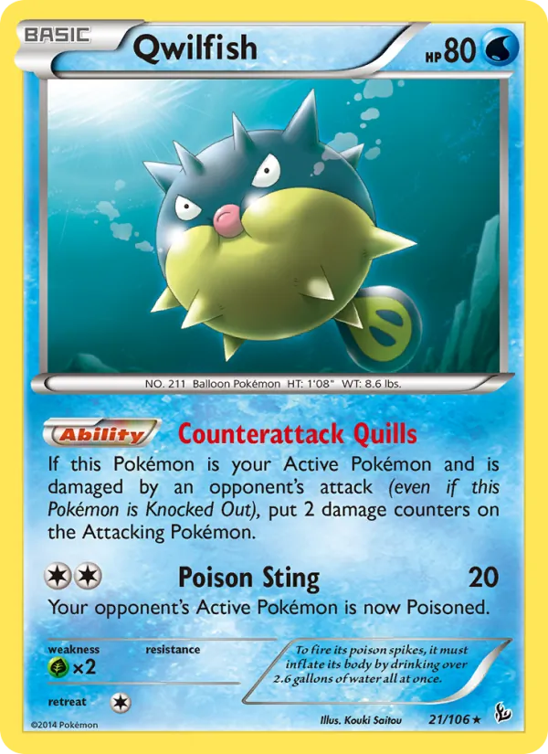 Qwilfish – Flashfire 21