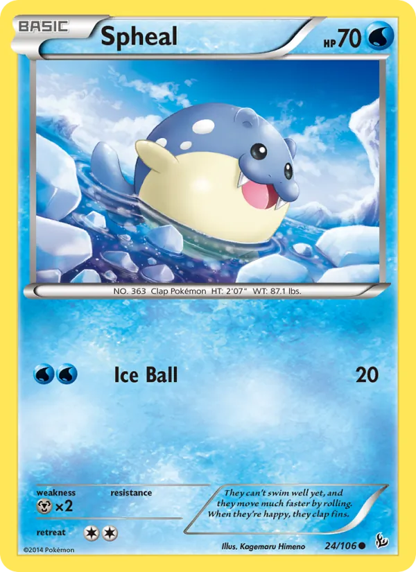 Spheal – Flashfire 24