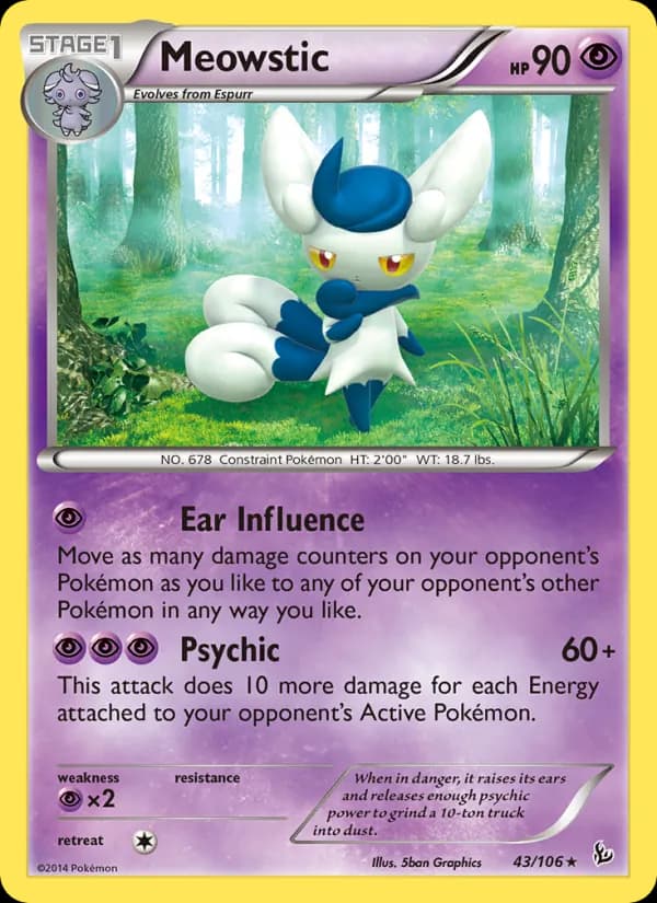 Meowstic – Flashfire 43