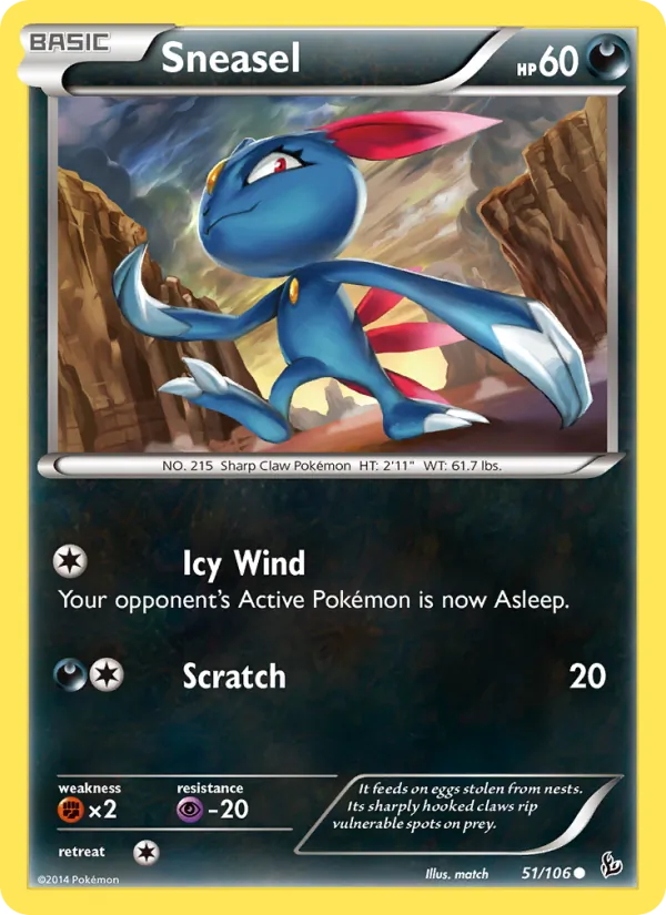 Sneasel – Flashfire 51