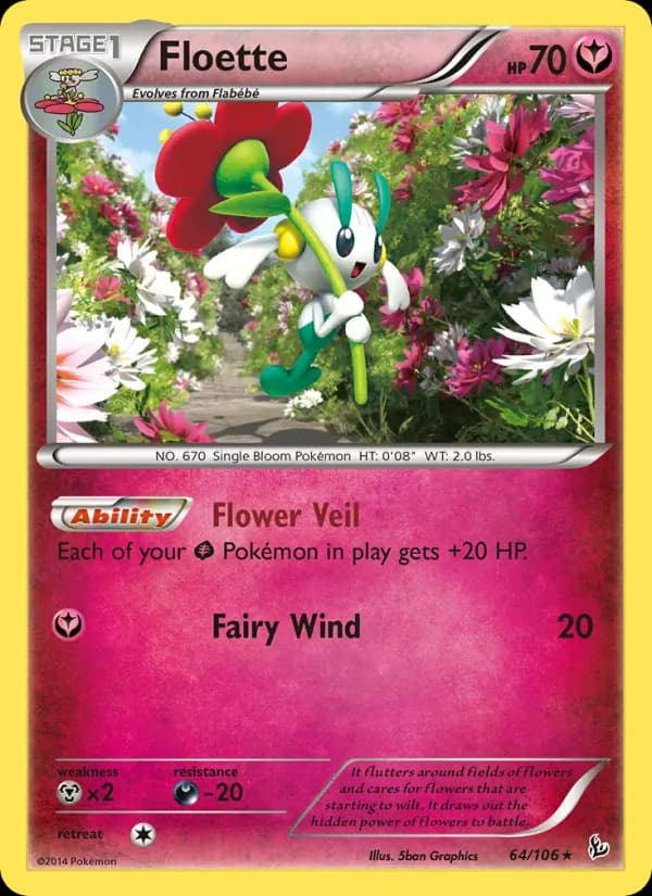 Floette – Flashfire 64