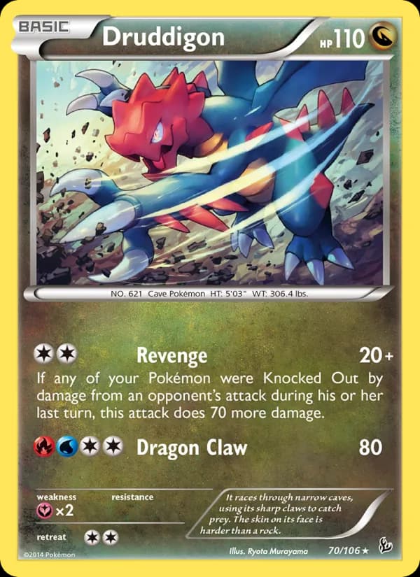 Druddigon – Flashfire 70