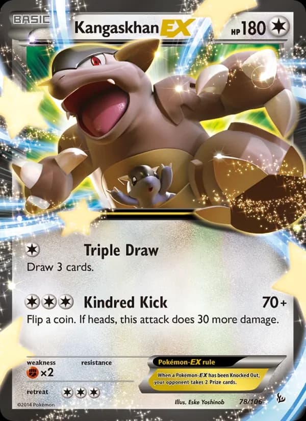 Kangaskhan EX – Flashfire 78