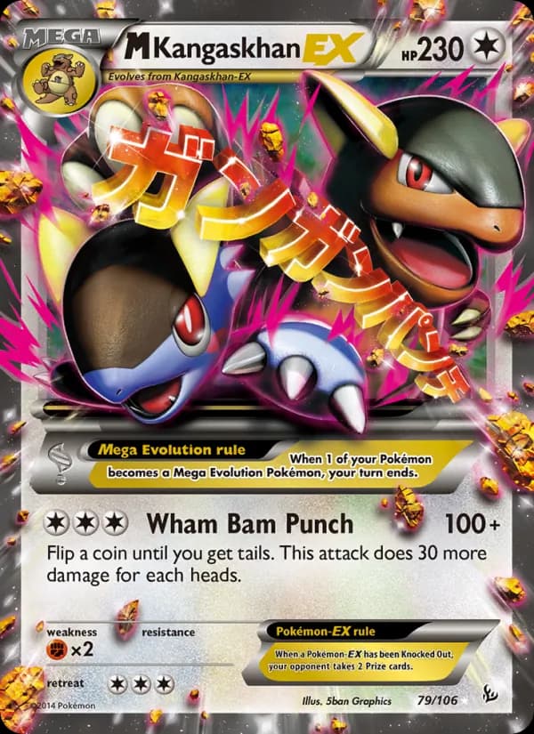 M Kangaskhan EX – Flashfire 79