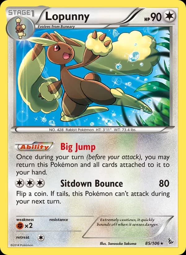 Lopunny – Flashfire 85