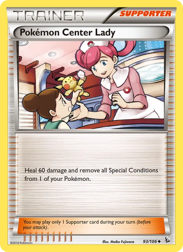 Pokémon Center Lady – Flashfire 93