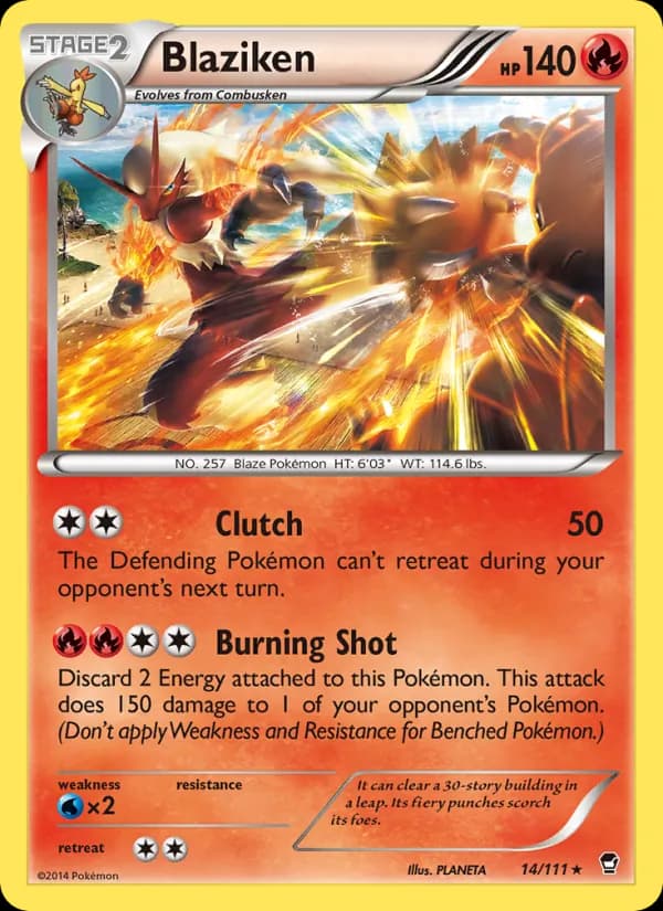 Blaziken – Furious Fists 14