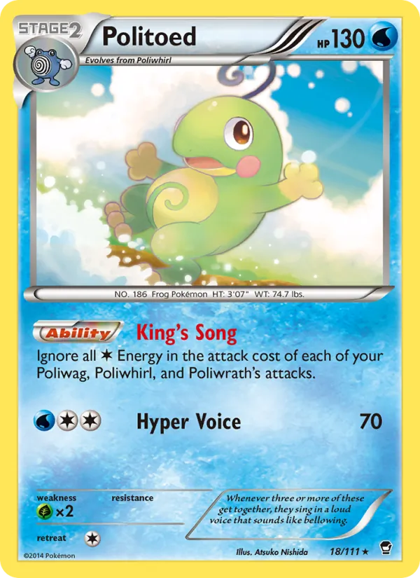 Politoed – Furious Fists 18