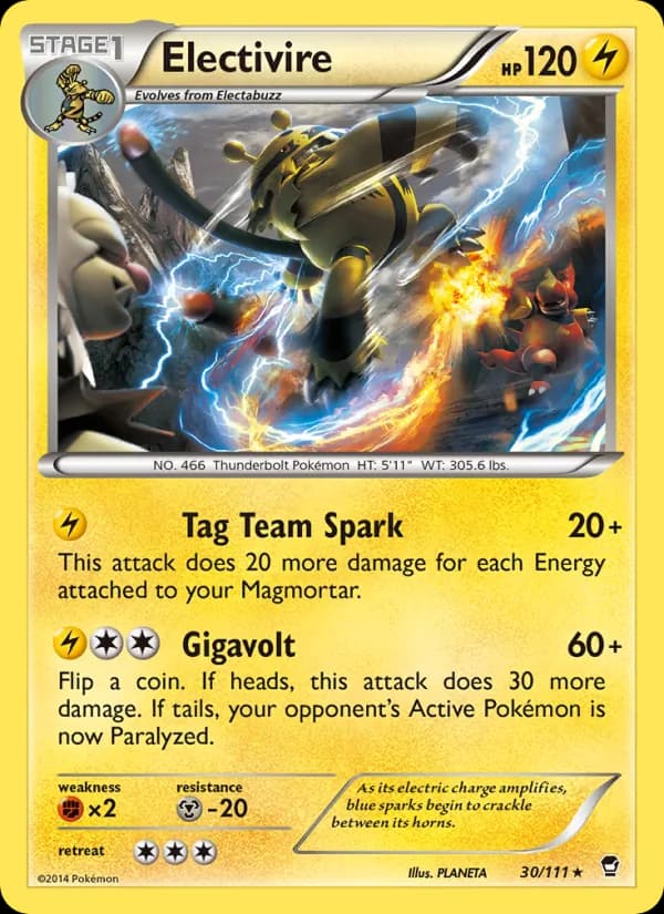 Electivire – Furious Fists 30