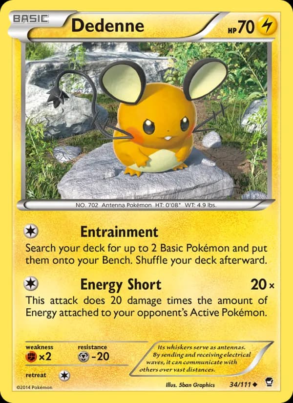 Dedenne – Furious Fists 34