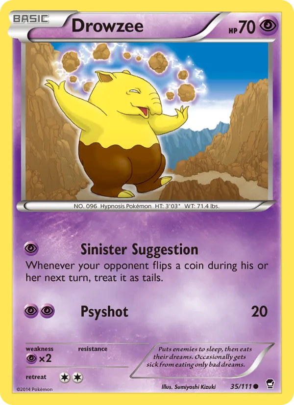 Drowzee – Furious Fists 35