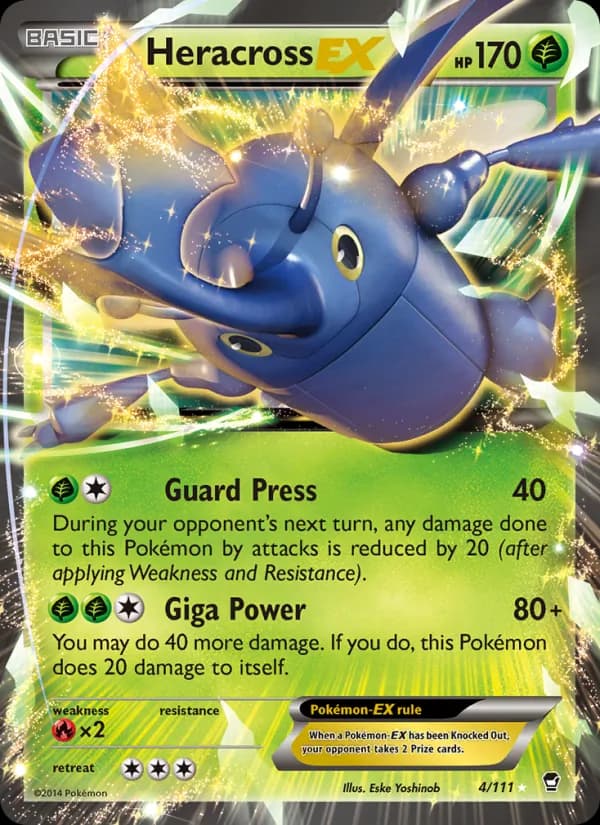 Heracross EX – Furious Fists 4