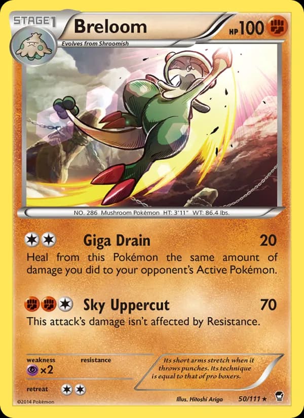 Breloom – Furious Fists 50