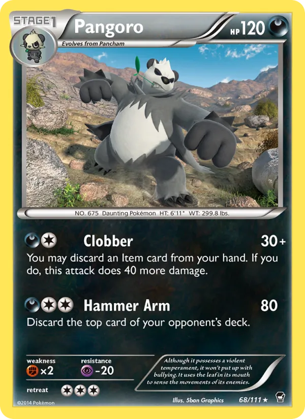 Pangoro – Furious Fists 68