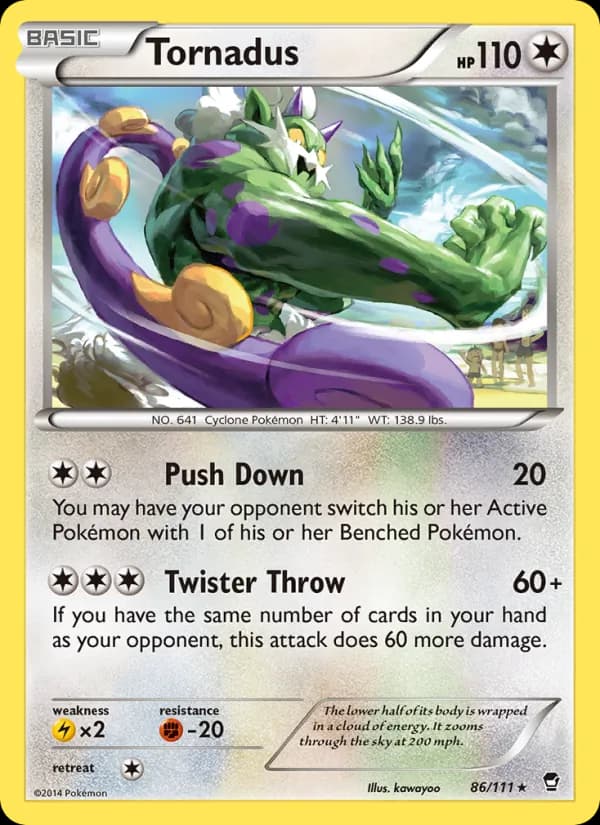 Tornadus – Furious Fists 86
