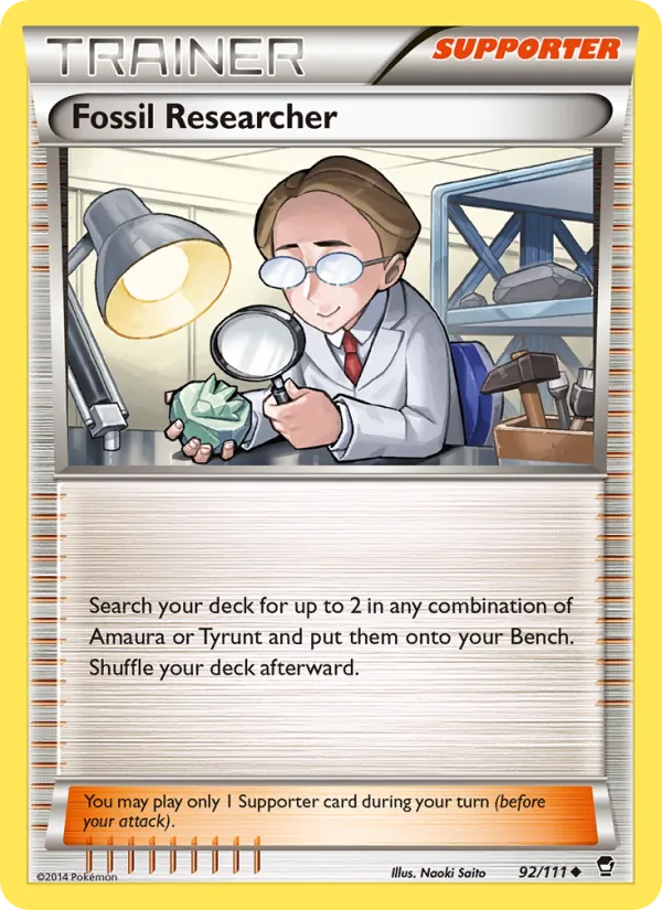 Fossil Researcher – Furious Fists 92