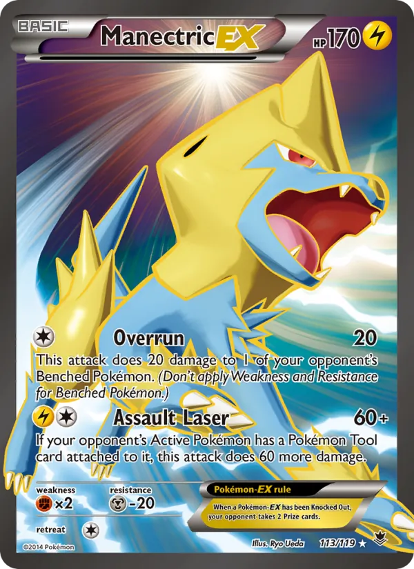 Manectric EX – Phantom Forces 113