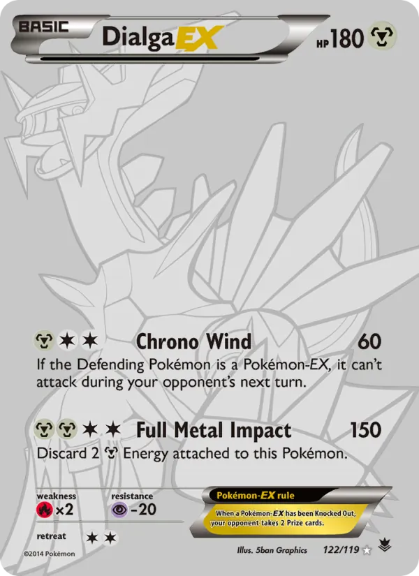 Dialga EX – Phantom Forces 122