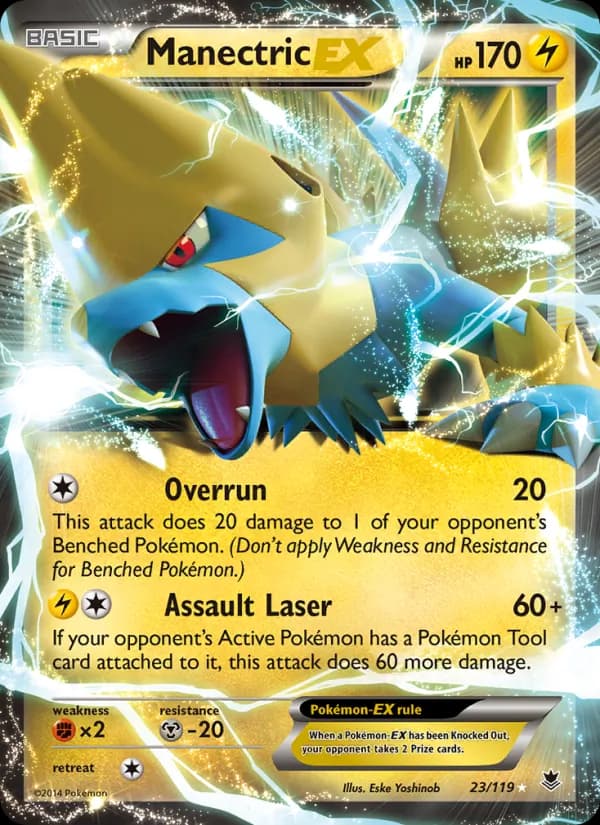 Manectric EX – Phantom Forces 23