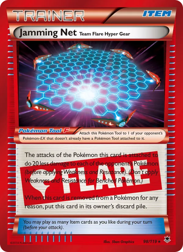 Jamming Net Team Flare Hyper Gear – Phantom Forces 98