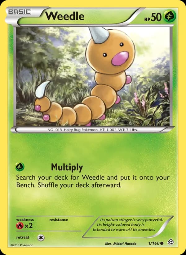 Weedle – Primal Clash 1