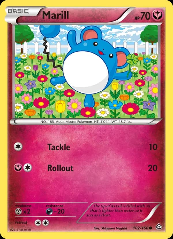 Marill – Primal Clash 102