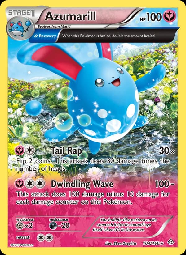 Azumarill – Primal Clash 104
