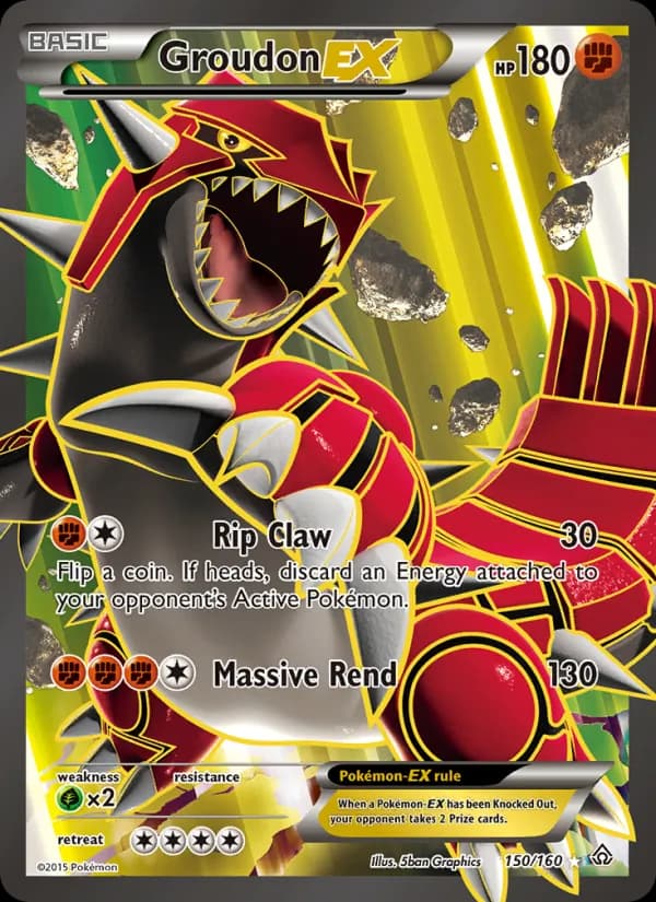 Groudon EX – Primal Clash 150