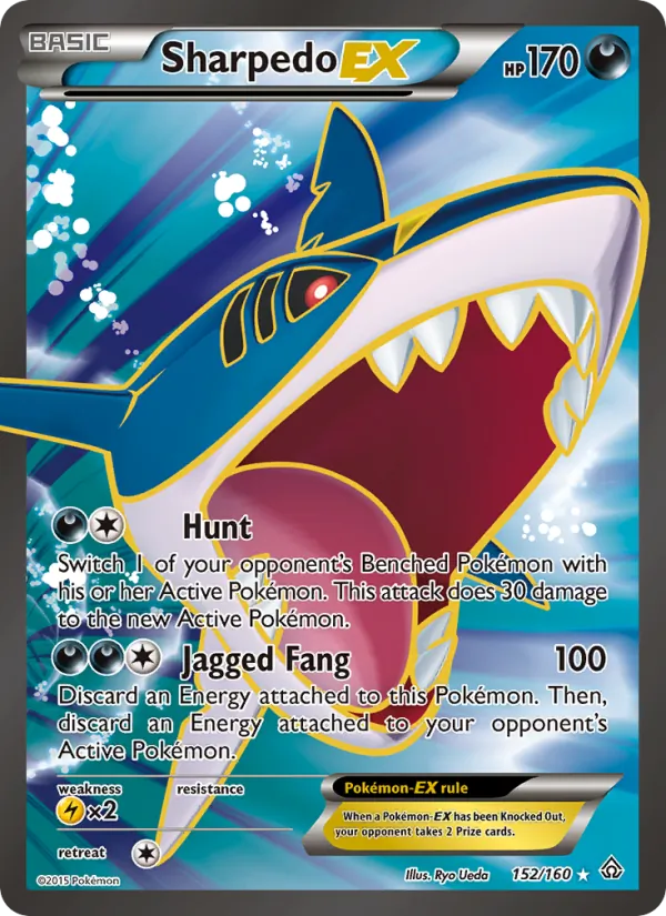 Sharpedo EX – Primal Clash 152