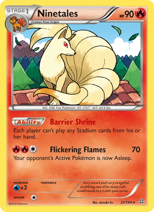 Ninetales – Primal Clash 21