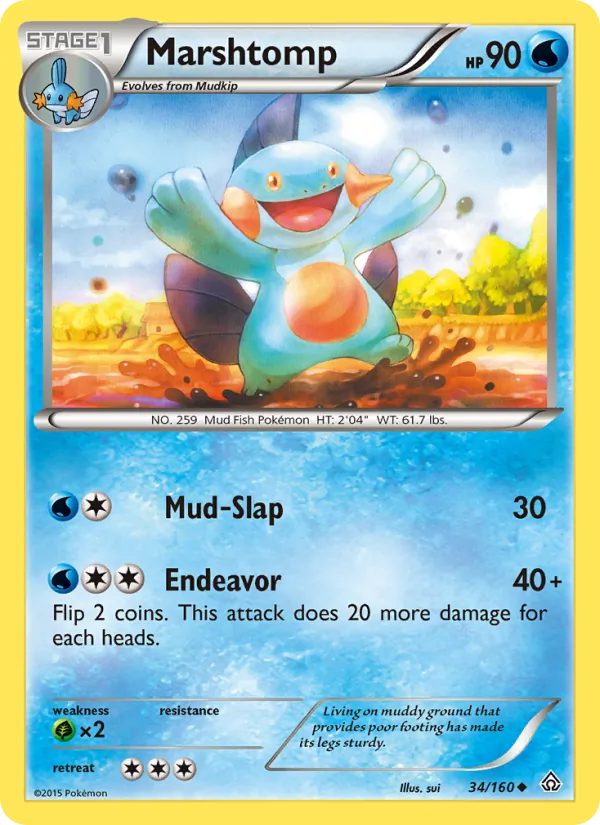 Marshtomp – Primal Clash 34