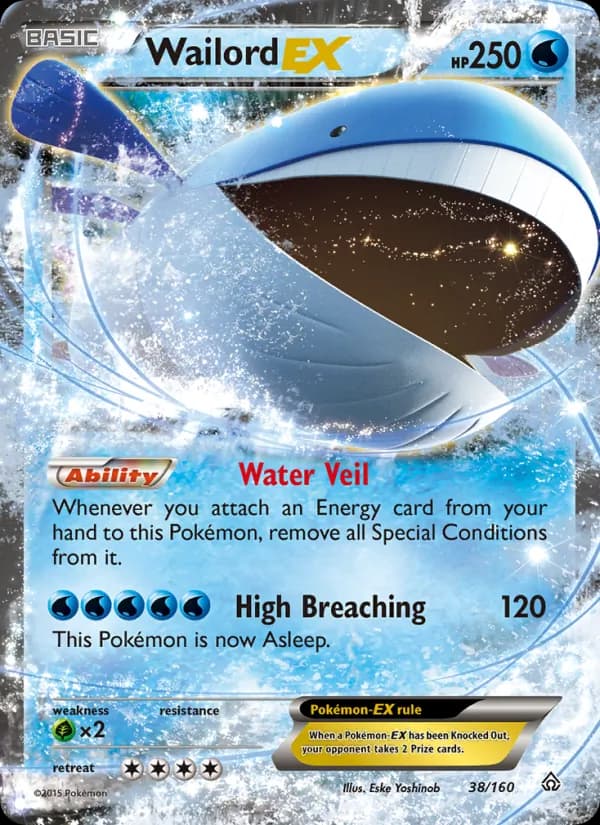 Wailord EX – Primal Clash 38