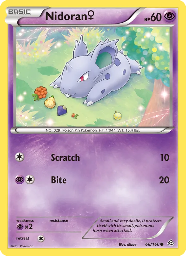 Nidoran♀ – Primal Clash 66