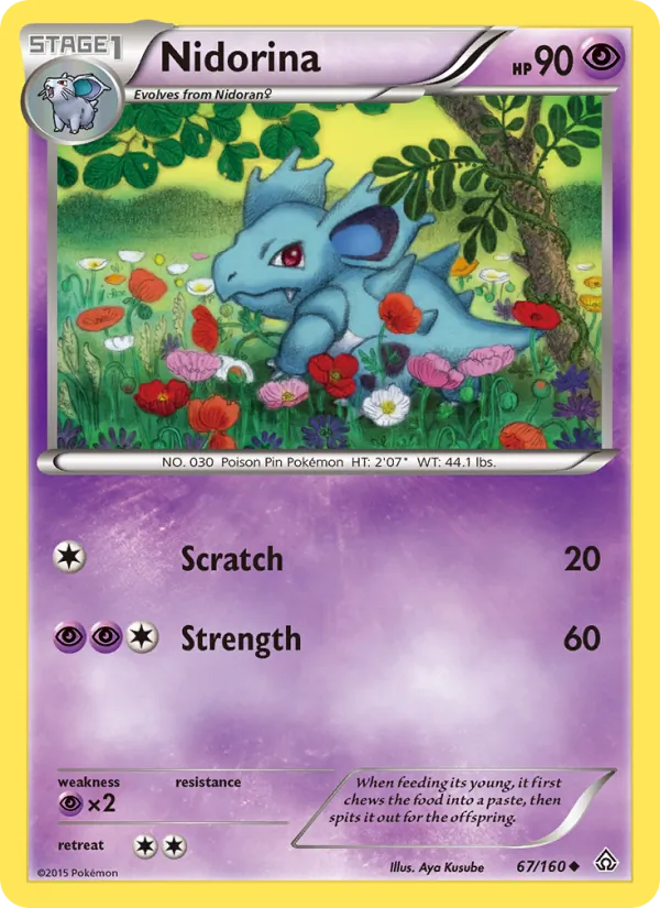 Nidorina – Primal Clash 67